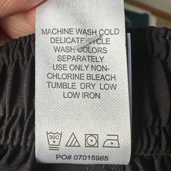 NWT Swimsuits For All Stretch Board Coverup Shorts in Black - Size 22 - Picture 9 of 10